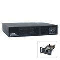 Lowell UPS System, 3000VA, 7 Outlets, DIN Rail/Tower, Out: 120V AC , In:50 to 150V AC UPS9A-3000-IP